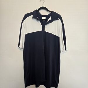 Greg Norman Collection Navy and White Polo Shirt